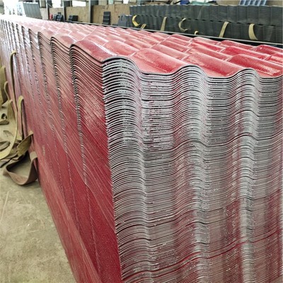 仿古树脂瓦定制 小波瓦引领新型建筑材料潮流